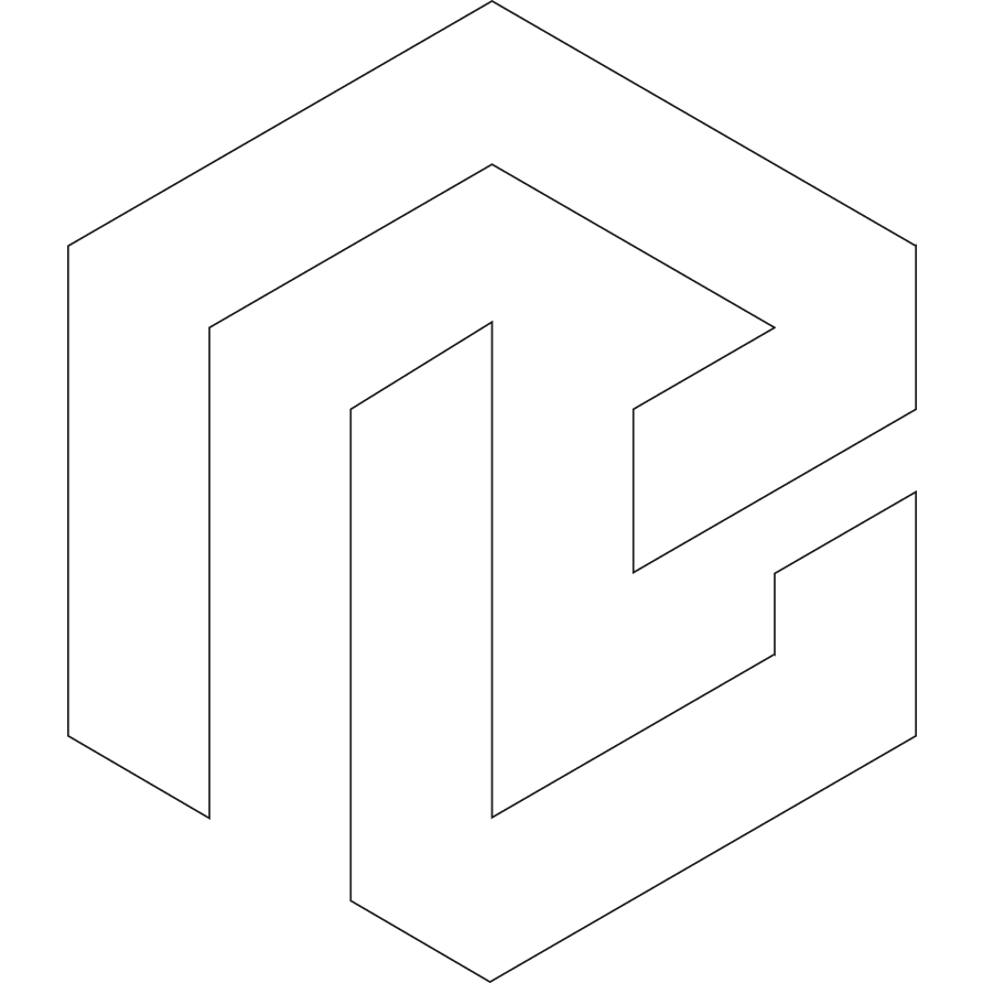 Büro Blanko Konzept & Design Logo Outline